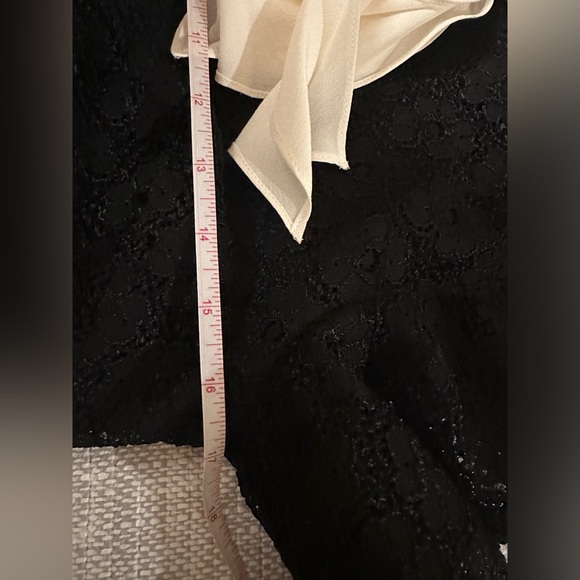 Sandro Lace Neck Tie Dress Size 38/small - Picture 10 of 14